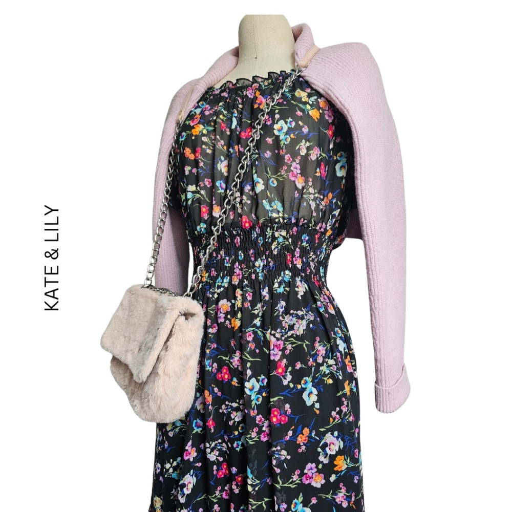 Floral maxi dress